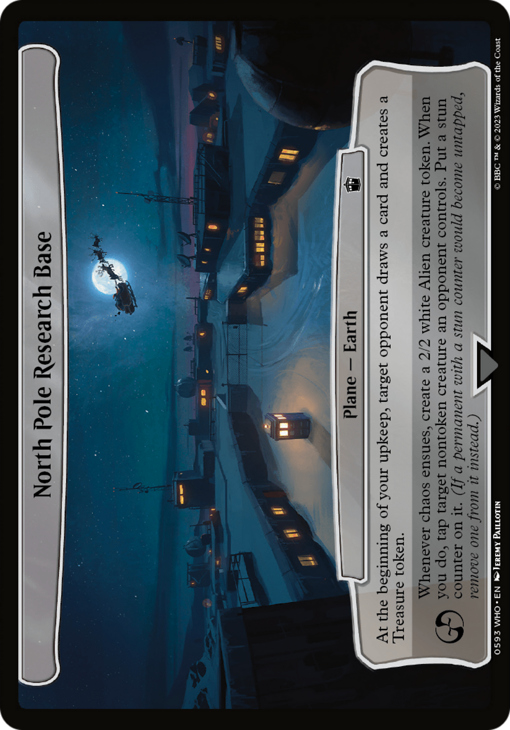 {O} North Pole Research Base [Planechase][OVR WHO 593]
