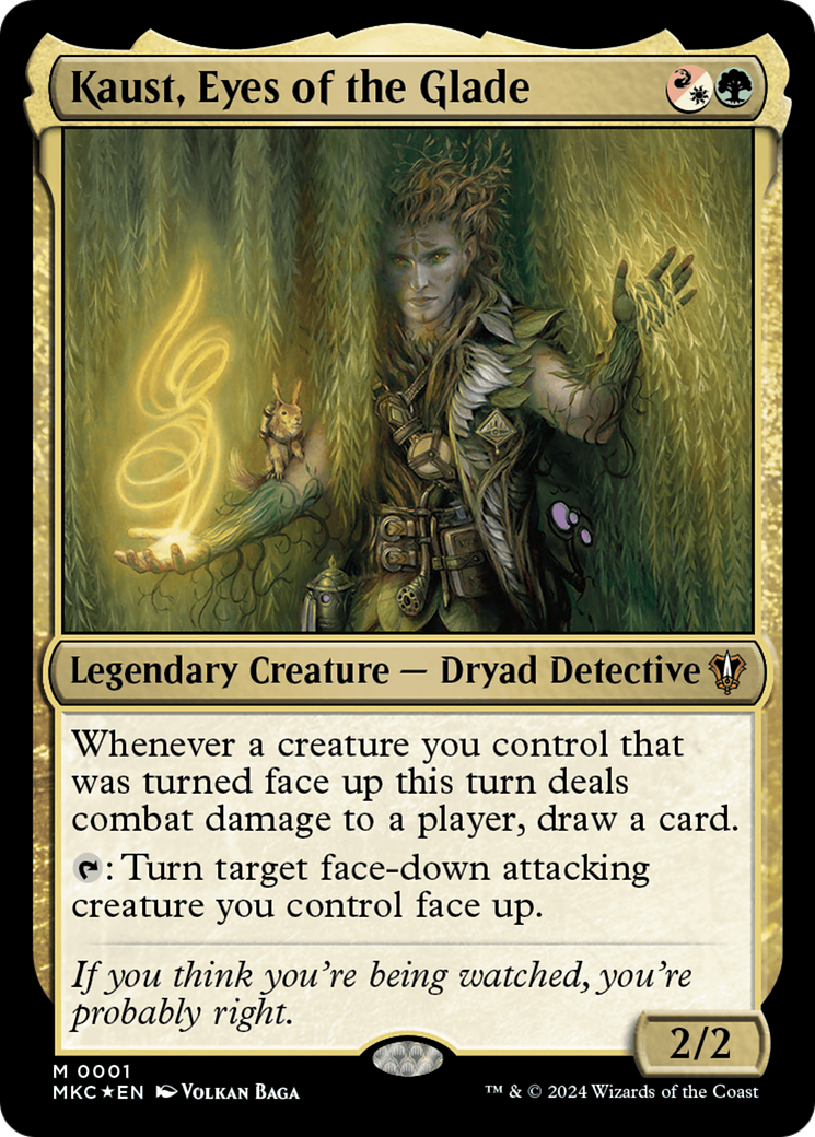 {R} Kaust, Eyes of the Glade [Murders at Karlov Manor Commander][MKC 001]