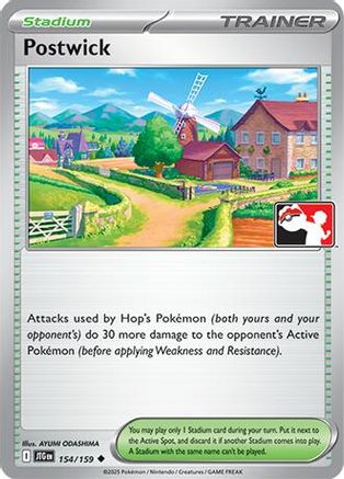 [PKM] Postwick (154/159) [Prize Pack Series Seven]