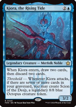 Kiora, the Rising Tide [Edge of Eternities Promo Pack]