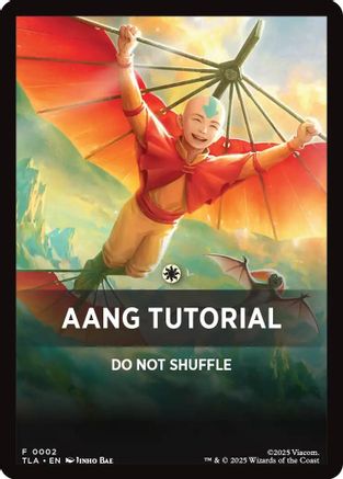{T} Aang Tutorial Theme Card [Avatar: The Last Airbender] [TLATTL 002]
