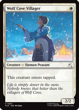 Wolf Cove Villager [Avatar: The Last Airbender: Eternal-Legal]