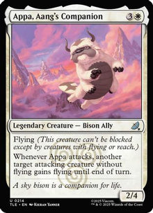 {C} Appa, Aang's Companion (0214) (Foil) [TLE 214]