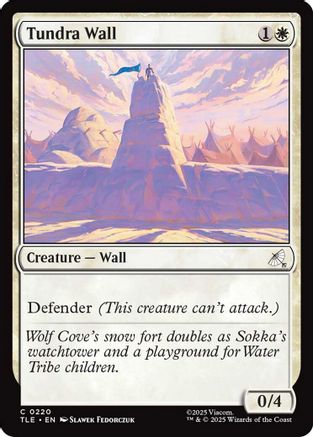 {@@ TLE C} Tundra Wall [Avatar: The Last Airbender: Eternal-Legal] [TLE 220]