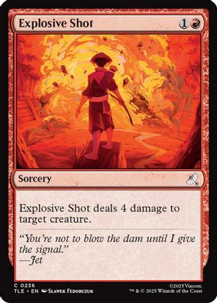 {@@ TLE C} Explosive Shot [Avatar: The Last Airbender: Eternal-Legal] [TLE 236]