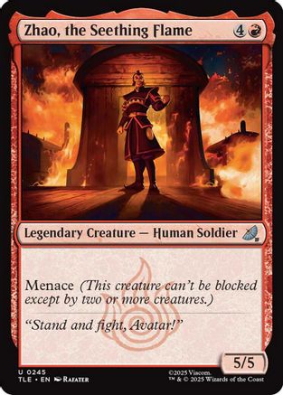 {@@ TLE C} Zhao, the Seething Flame [Avatar: The Last Airbender: Eternal-Legal] [TLE 245]