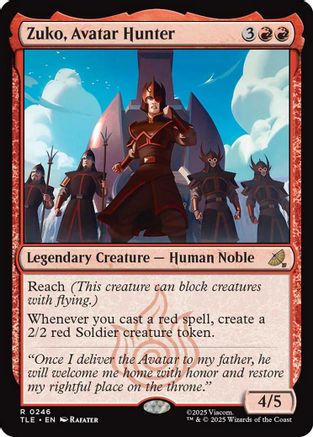 {@@ TLE R} Zuko, Avatar Hunter [Avatar: The Last Airbender: Eternal-Legal] [TLE 246]