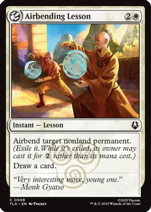 {@@ TLA C} Airbender Lesson [Avatar: The Last Airbender] [TLA 008]