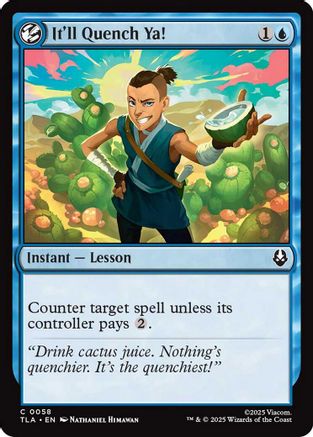 {@@ TLA C} It'll Quench Ya! [Avatar: The Last Airbender] [TLA 058]