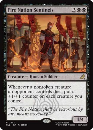 {@@ TLE R} Fire Nation Sentinels [Avatar: The Last Airbender: Eternal-Legal] [TLE 230]