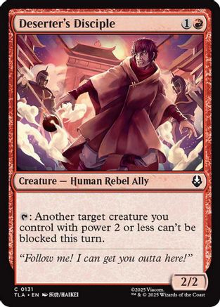 {@C} Deserter's Disciple [TLA 131]