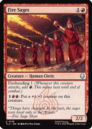 {@@ TLA C} Fire Sages [Avatar: The Last Airbender] [TLA 136]