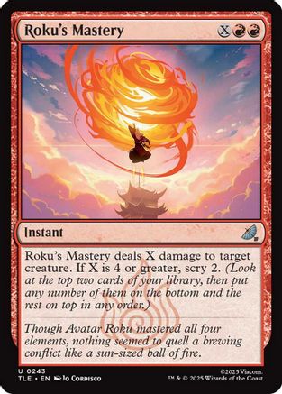 {@@ TLE C} Roku's Mastery [Avatar: The Last Airbender: Eternal-Legal] [TLE 243]