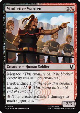 {@C} Vindictive Warden [TLA 249]