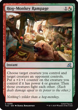 Hog-Monkey Rampage [Avatar: The Last Airbender: Eternal-Legal]