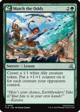 {@@ TLE C} Match the Odds [Avatar: The Last Airbender: Eternal-Legal] [TLE 253]