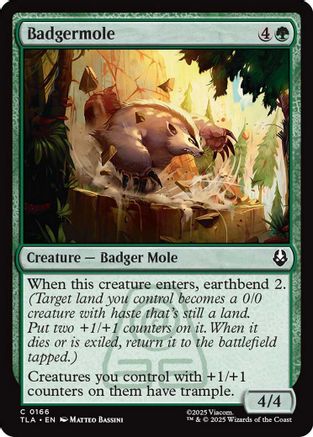{@@ TLA C} Badgermole [Avatar: The Last Airbender] [TLA 166]