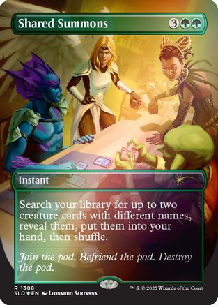 Shared Summons (Rainbow Foil) [SLD 1308]  Foil