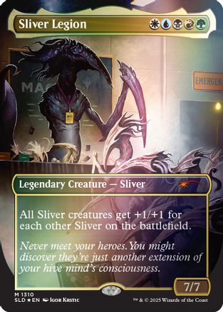Sliver Legion (1310) (Rainbow Foil) [SLD 1310]  Foil