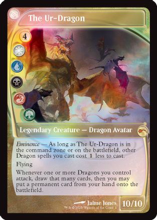 The Ur-Dragon (Retro Frame) [Secret Lair Drop Series]
