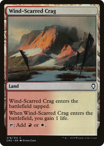 {C} Wind-Scarred Crag [Commander Anthology Volume II][CM2 278]