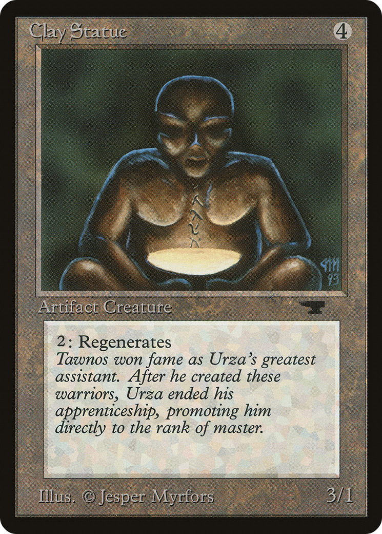 {C} Clay Statue [Antiquities][ATQ 044]