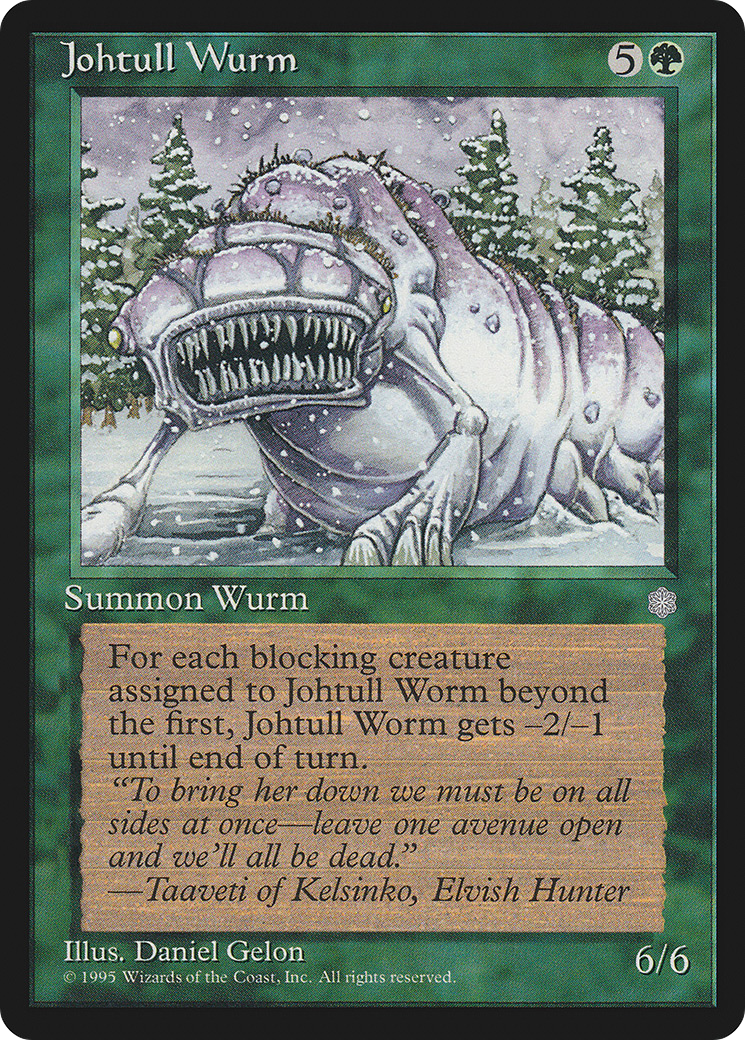 {C} Johtull Wurm [Ice Age][ICE 250]
