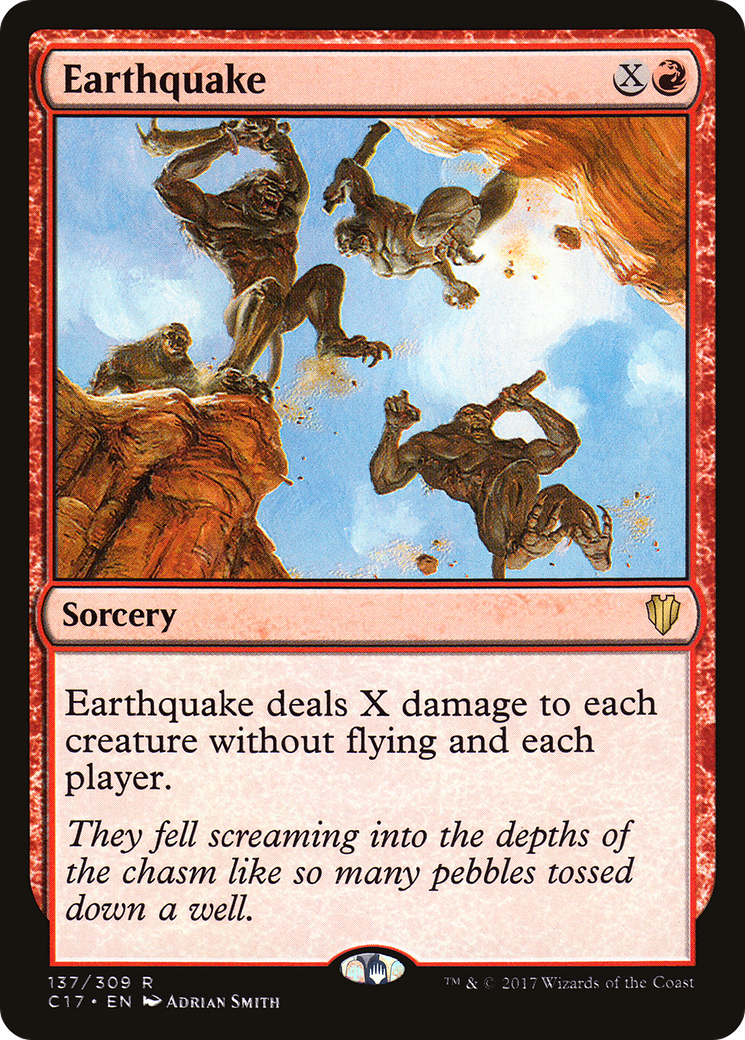 {R} Earthquake [Commander 2017][C17 137]