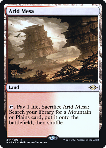 {R} Arid Mesa [Modern Horizons 2 Prerelease Promos][PR MH2 244]