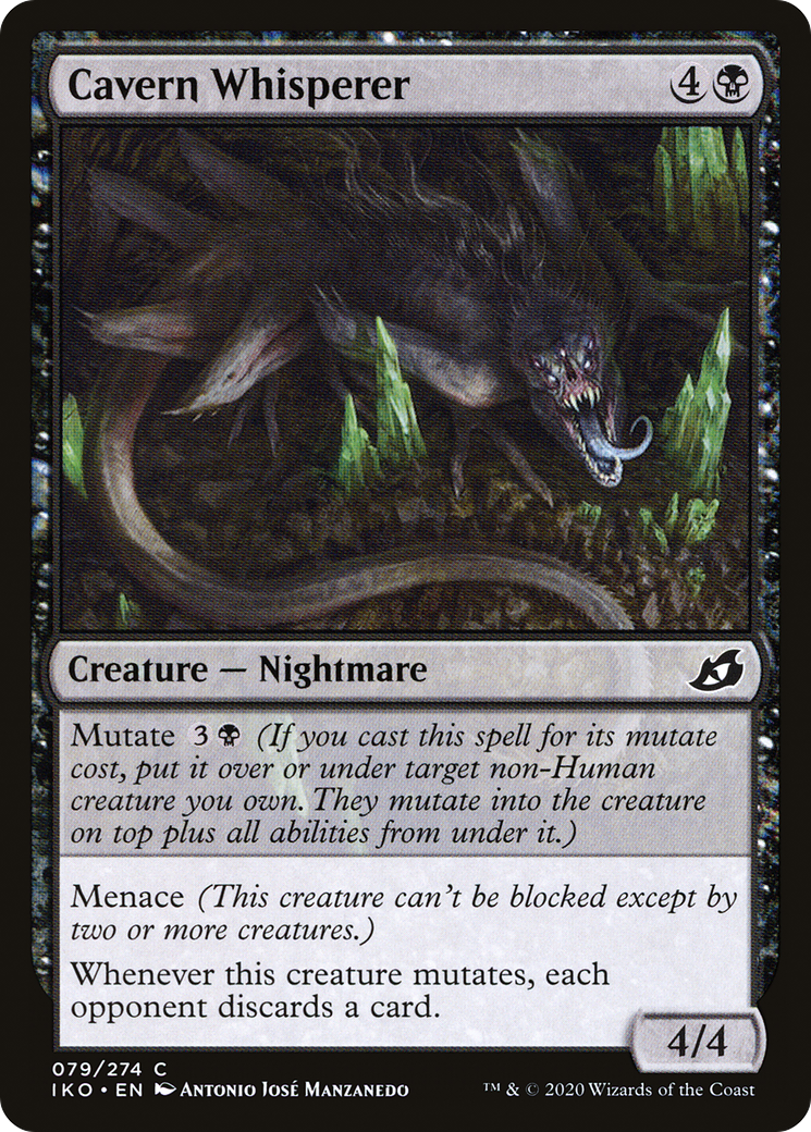 {C} Cavern Whisperer [Ikoria: Lair of Behemoths][IKO 079]