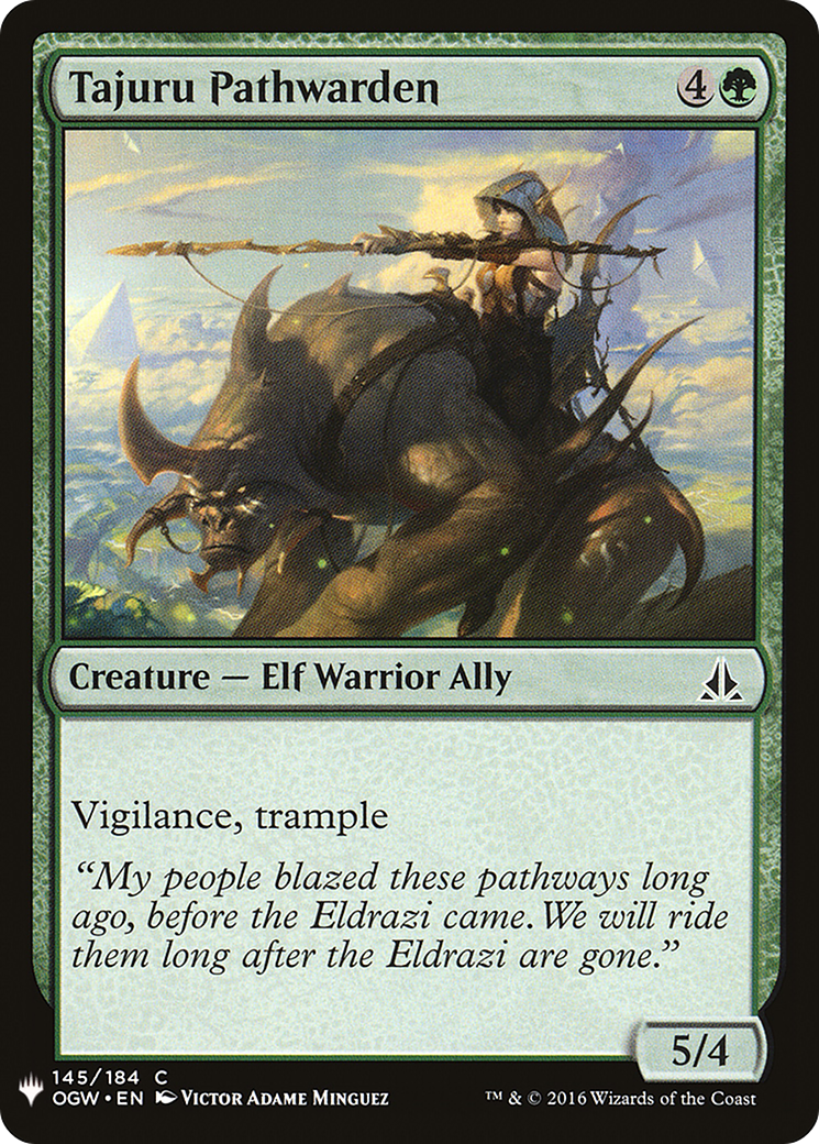 {C} Tajuru Pathwarden [Mystery Booster][LS OGW 145]