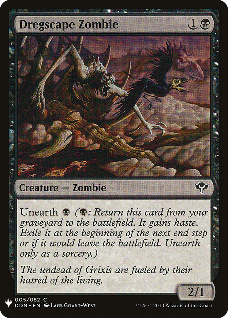 {C} Dregscape Zombie [Mystery Booster][LS DDN 005]