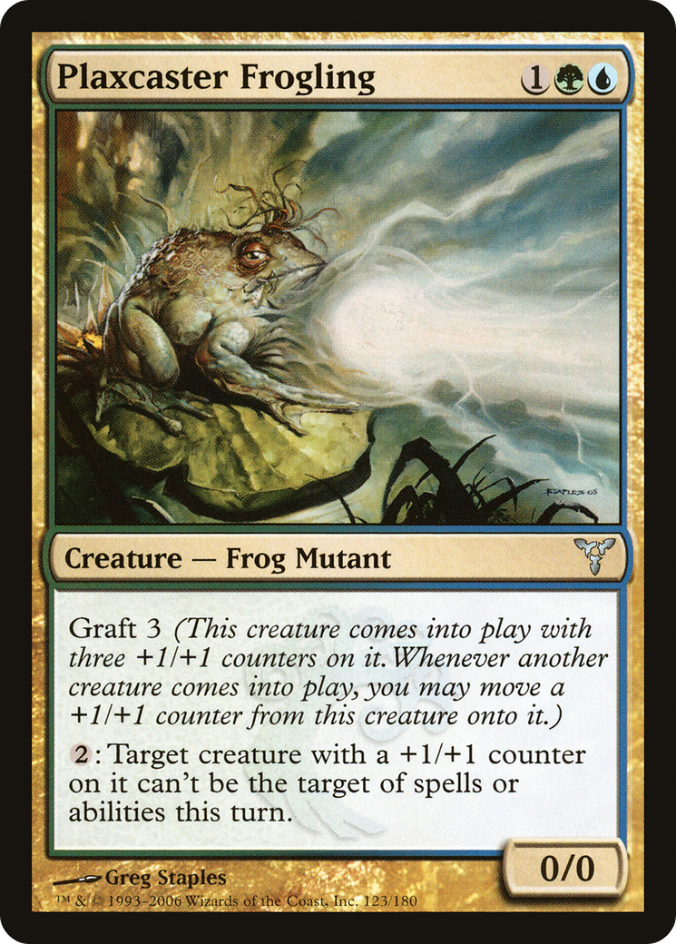 {C} Plaxcaster Frogling [Dissension][DIS 123]