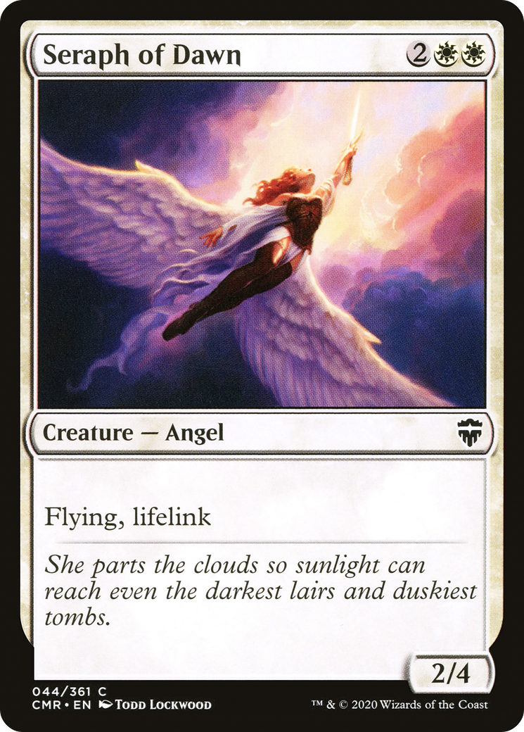 {C} Seraph of Dawn [Commander Legends][CMR 044]
