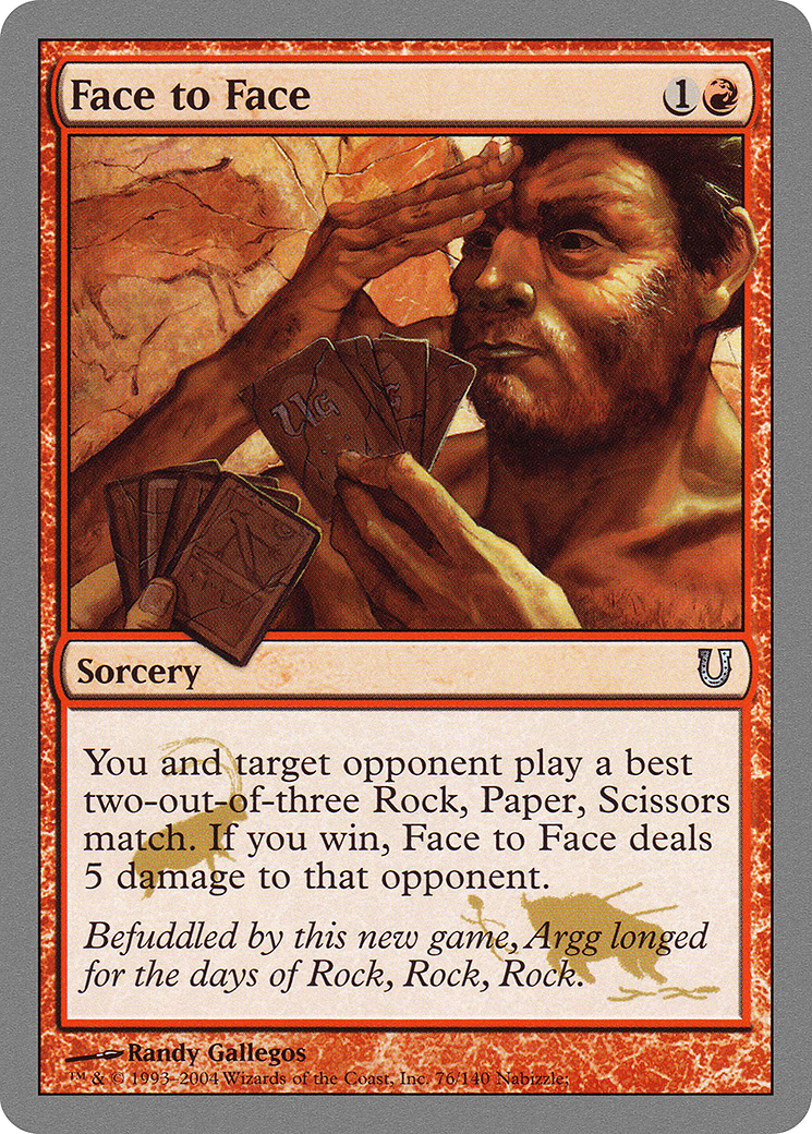{C} Face to Face [Unhinged][UNH 076]