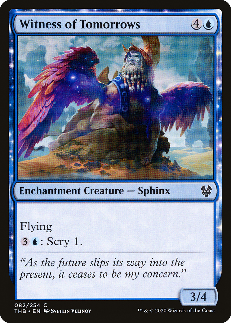 {C} Witness of Tomorrows [Theros Beyond Death][THB 082]