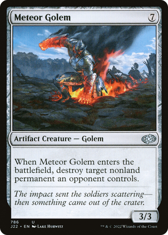 {C} Meteor Golem [Jumpstart 2022][J22 786]