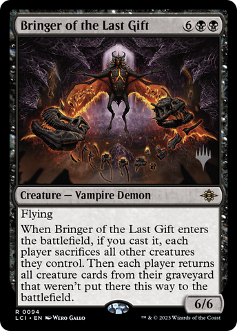 {@R} Bringer of the Last Gift (Promo Pack) [The Lost Caverns of Ixalan Promos][PP LCI 094]