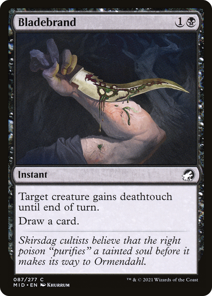 {C} Bladebrand [Innistrad: Midnight Hunt][MID 087]