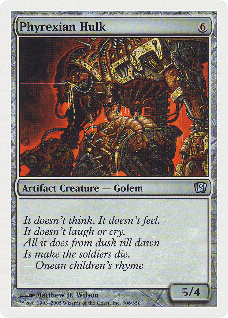 {C} Phyrexian Hulk [Ninth Edition][9ED 306]