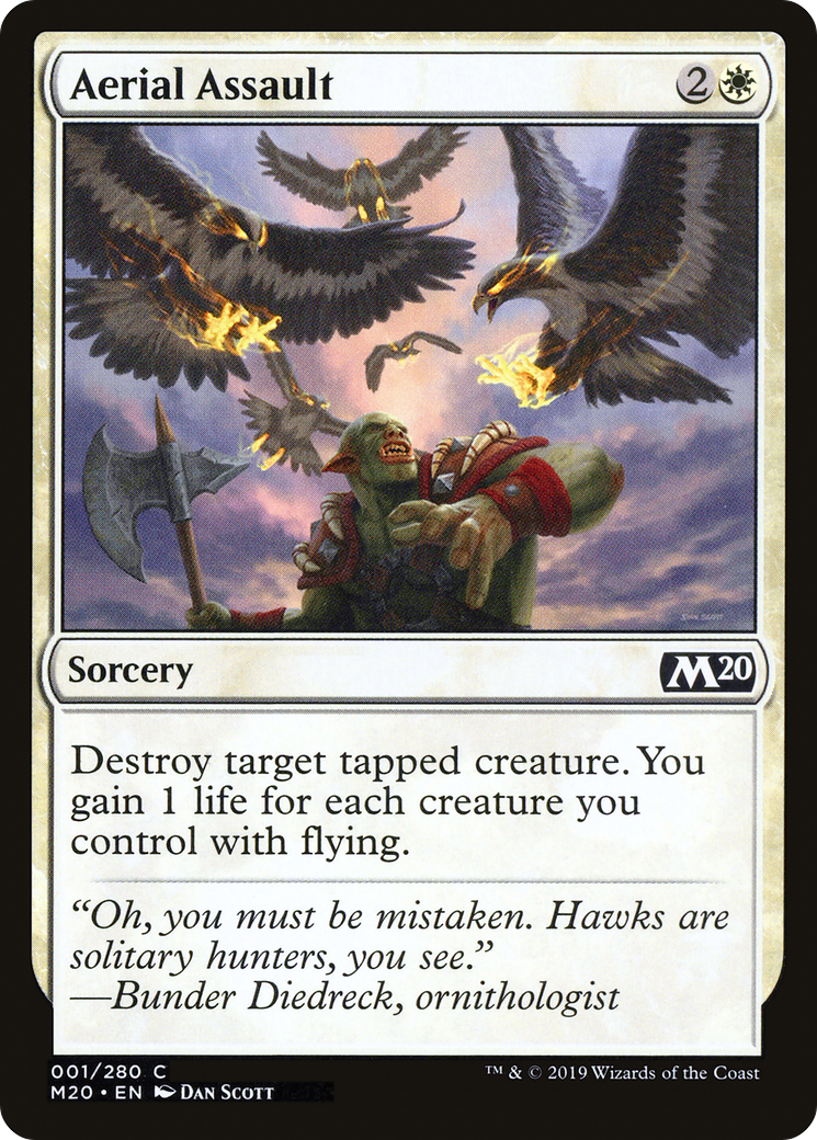 {C} Aerial Assault [Core Set 2020][M20 001]