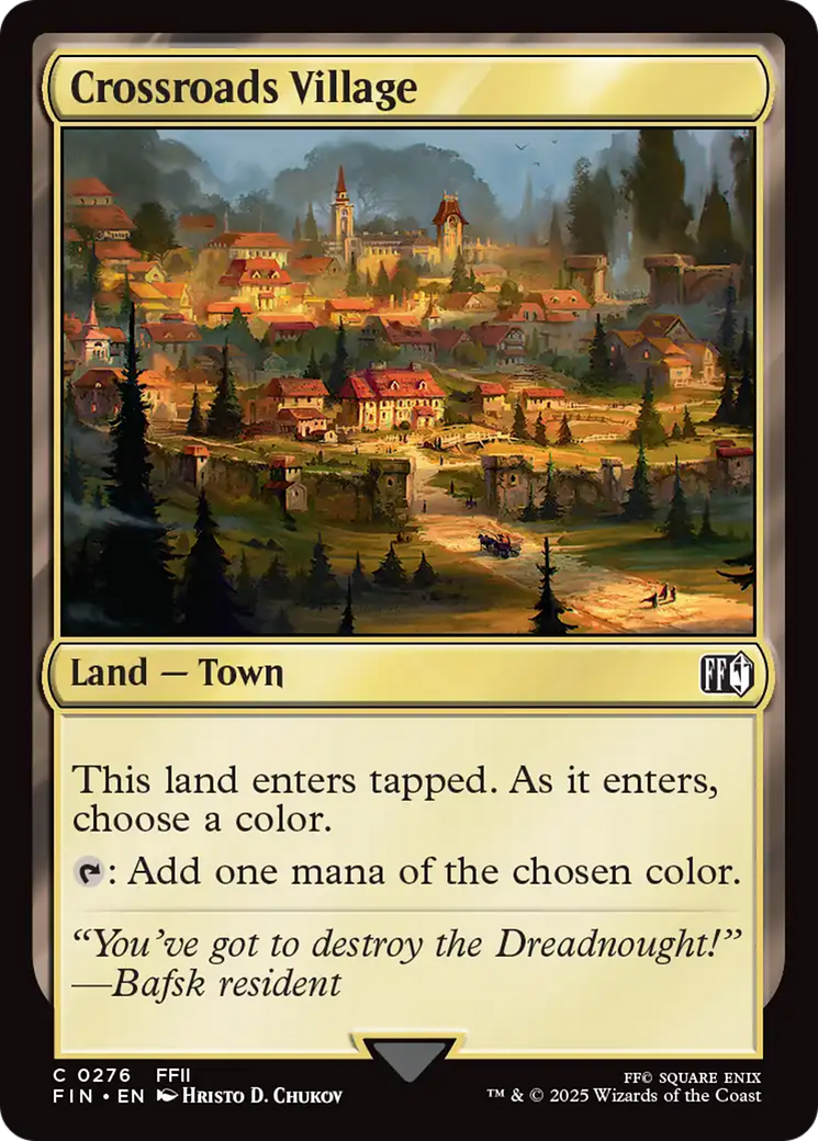 {@C} Crossroads Village [FINAL FANTASY][FIN 276]