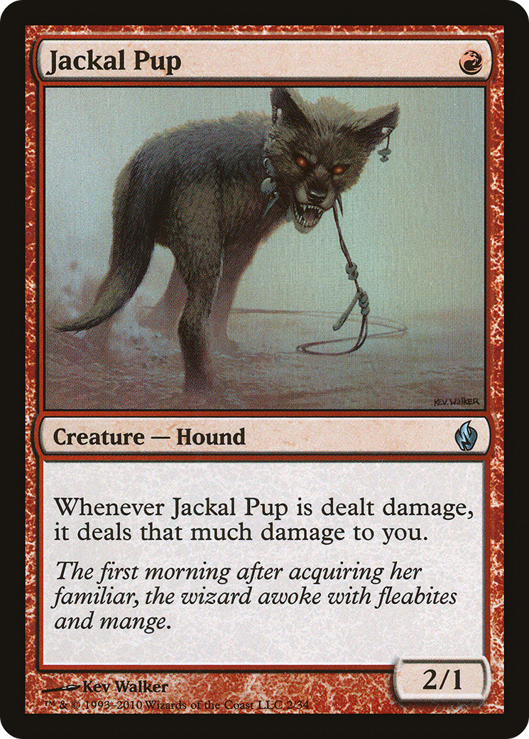 {C} Jackal Pup [Premium Deck Series: Fire and Lightning][PD2 002]