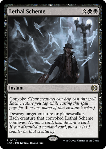 {R} Lethal Scheme [The Lost Caverns of Ixalan Commander][LCC 201]