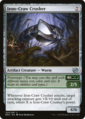 {C} Iron-Craw Crusher [The Brothers' War][BRO 200]