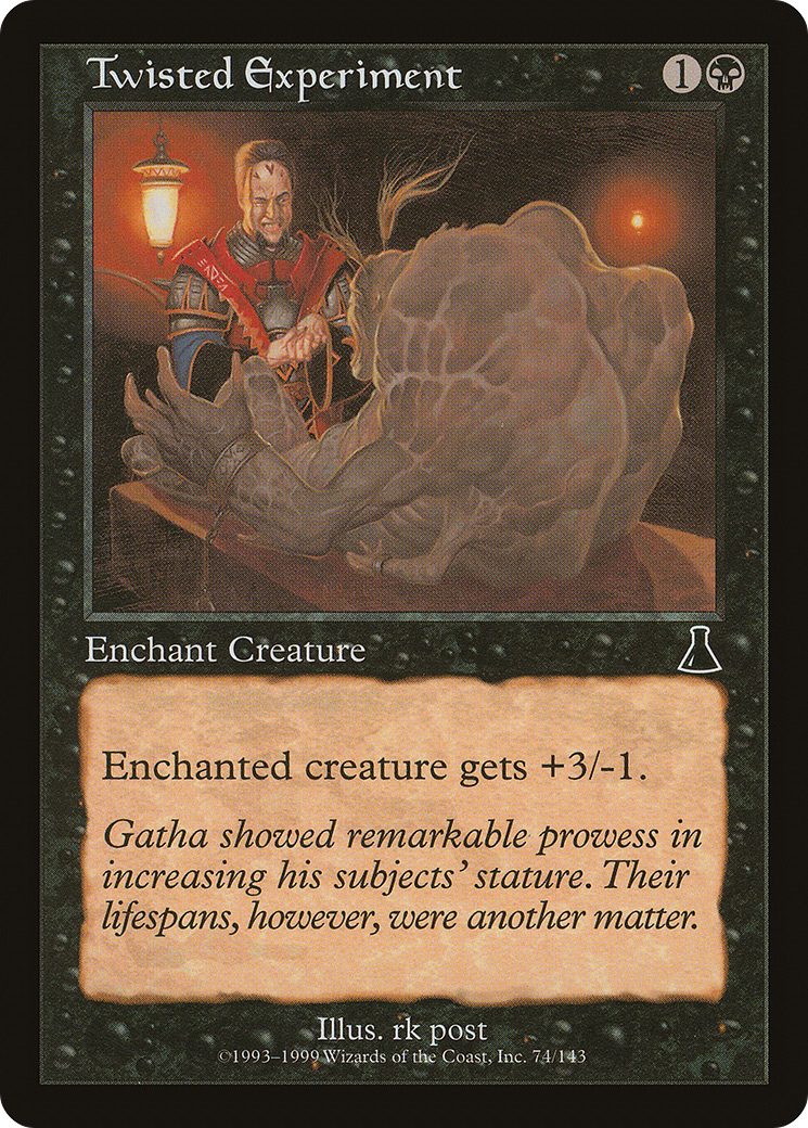 {C} Twisted Experiment [Urza's Destiny][UDS 074]