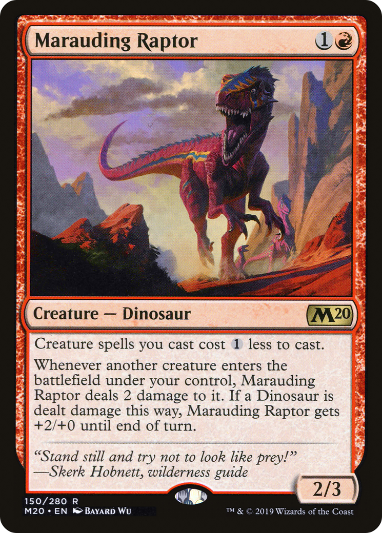 {R} Marauding Raptor [Core Set 2020][M20 150]