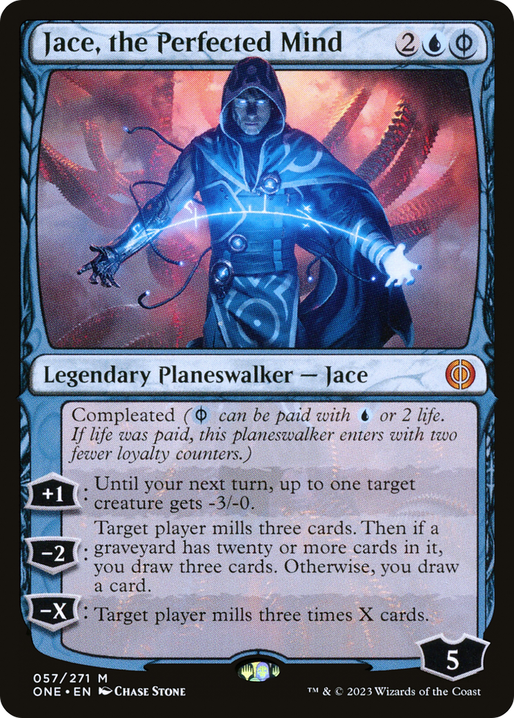 {R} Jace, the Perfected Mind [Phyrexia: All Will Be One][ONE 057]