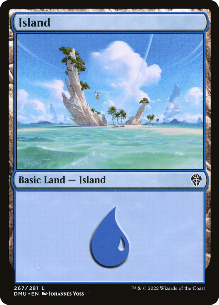 {B}[DMU 267] Island (267) [Dominaria United]