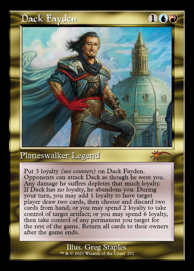 {R} Dack Fayden (Retro) [Secret Lair Drop Series][SLD 251]